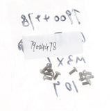 Max 10 Pieces GR1 Titanium Alloy Hexagon Button Head Cap Bolts Screws M3 x 6mm