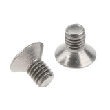 Max 10 Pieces Titanium Alloy Button Head Socket Screws Hexagon Bolts M3 x 6mm