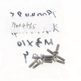 Max 10 Pieces Titanium Alloy Button Head Socket Screws Hexagon Bolts M3 x 10mm