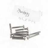 Max 10 Pcs M3 Pan Head GR1 Titanium Machine Screws Phillips Drive M3 x 20mm