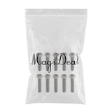 Max 10 Pcs M3 Pan Head GR1 Titanium Machine Screws Phillips Drive M3 x 20mm