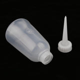 Max 14pcs 250ml Clear White Thick Plastic Liquid Glue Applicator Bottle