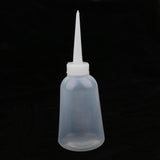 Max 14pcs 250ml Clear White Thick Plastic Liquid Glue Applicator Bottle