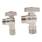 Maxbell 1x Water Heating Triangular Valve Lengthen Angle Valve Gas and Gas Ball