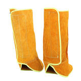 Max Heat Resistant Leather Welding Split Protective Shoe Cover Welder Protector