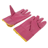 Max Cowhide Leather Work Gloves Motorcycle DIY Yardwork Construction