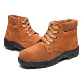 Max Safety Work Boots, Steel Toe Midsole Work Shoes Anti-Slip US8.5 EU42 UK8