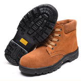 Max Safety Work Boots, Steel Toe Midsole Work Shoes Anti-Slip US8.5 EU42 UK8