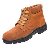 Max Safety Work Boots, Steel Toe Midsole Work Shoes Anti-Slip US8.5 EU42 UK8