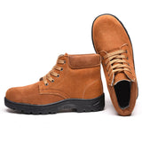 Max Safety Work Boots, Steel Toe Midsole Work Shoes Anti-Slip US8.5 EU42 UK8