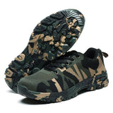 Max Steel Toe Camouflage Safety Work Shoes for Industrial Construction 260mm