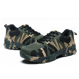 Max Steel Toe Camouflage Safety Work Shoes for Industrial Construction 260mm