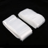 Max 500 Pieces Clear Grip Seal Ziplock Bag Self Seal Resealable Bags 8×12cm