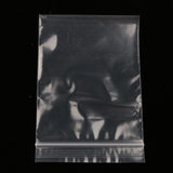 Max 500 Pieces Clear Grip Seal Ziplock Bag Self Seal Resealable Bags 8×12cm