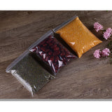 Max 500 Pieces Clear Grip Seal Ziplock Bag Self Seal Resealable Bags 8×12cm