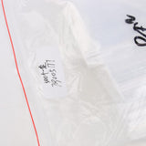 Max 500 Pieces Clear Grip Seal Ziplock Bag Self Seal Resealable Bags 8×12cm