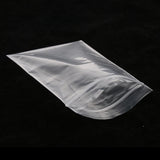 Max 500 Pieces Clear Grip Seal Ziplock Bag Self Seal Resealable Bags 8×12cm