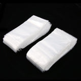 Max 500 Pieces Clear Grip Seal Ziplock Bag Self Seal Resealable Bags 8×12cm