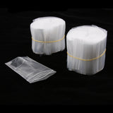 Max 500 Pieces Clear Grip Seal Ziplock Bag Self Seal Resealable Bags 9×13cm