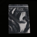 Max 100 Pieces Clear Grip Seal Ziplock Bag Self Seal Resealable Bags 11×16cm