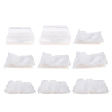 Max 100 Pieces Clear Grip Seal Ziplock Bag Self Seal Resealable Bags 11×16cm