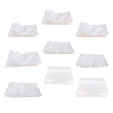 Max 100 Pieces Clear Grip Seal Ziplock Bag Self Seal Resealable Bags 11×16cm