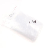 Max 100 Pieces Clear Grip Seal Ziplock Bag Self Seal Resealable Bags 11×16cm