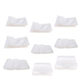 Max 100 Pieces Clear Grip Seal Ziplock Bag Self Seal Resealable Bags 11×16cm