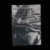 Max 100 Pieces Clear Grip Seal Ziplock Bag Self Seal Resealable Bags 12×17cm
