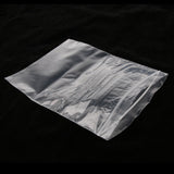 Max 100 Pieces Clear Grip Seal Ziplock Bag Self Seal Resealable Bags 12×17cm