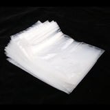 Max 100 Pieces Clear Grip Seal Ziplock Bag Self Seal Resealable Bags 12×17cm