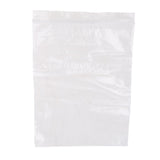 Max 100 Pieces Clear Grip Seal Ziplock Bag Self Seal Resealable Bags 12×17cm