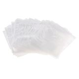 Max 100 Pieces Clear Grip Seal Ziplock Bag Self Seal Resealable Bags 13×19cm