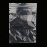 Max 100 Pieces Clear Grip Seal Ziplock Bag Self Seal Resealable Bags 14×20cm