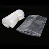 Max 100 Pieces Clear Grip Seal Ziplock Bag Self Seal Resealable Bags 14×20cm