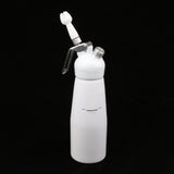 Maxbell Aluminium Alloy Butter Cream Whipper Dispenser Coffee Dessert 0.5L White