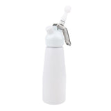 Maxbell Aluminium Alloy Butter Cream Whipper Dispenser Coffee Dessert 0.5L White