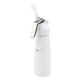 Maxbell Aluminium Alloy Butter Cream Whipper Dispenser Coffee Dessert 0.5L White