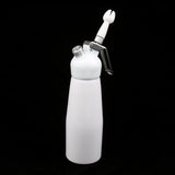 Maxbell Aluminium Alloy Butter Cream Whipper Dispenser Coffee Dessert 0.5L White