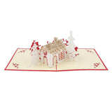 Maxbell Creative 3D Christmas Card Pop Up Greeting Card Birthday Xmas Lovely Gifts B