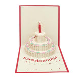 Maxbell 3D Pop Up Greeting Cards Wedding Birthday Valentine's Day Anniversary Nice B