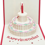 Maxbell 3D Pop Up Greeting Cards Wedding Birthday Valentine's Day Anniversary Nice B