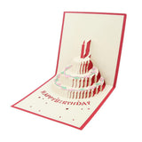 Maxbell 3D Pop Up Greeting Cards Wedding Birthday Valentine's Day Anniversary Nice B