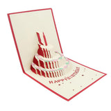 Maxbell 3D Pop Up Greeting Cards Wedding Birthday Valentine's Day Anniversary Nice B