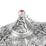 Maxbell Aladdin Genie Light Lamp Jewelry Holder Home Decoration Gift Silver