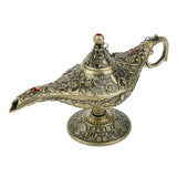 Maxbell Aladdin Genie Light Lamp Jewelry Holder Home Decoration Gift Bronze