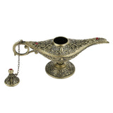 Maxbell Aladdin Genie Light Lamp Jewelry Holder Home Decoration Gift Bronze