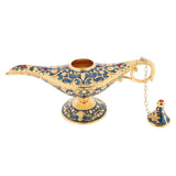 Maxbell Aladdin Genie Light Lamp Jewelry Holder, Home Decoration, Gift Dark Blue