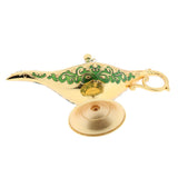 Maxbell Aladdin Genie Light Lamp Jewelry Holder, Home Decoration, Gift Green