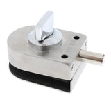 Max Maxb Durable Keyless Stainless Steel Anti-theft Security Lock, Glass Door Lock